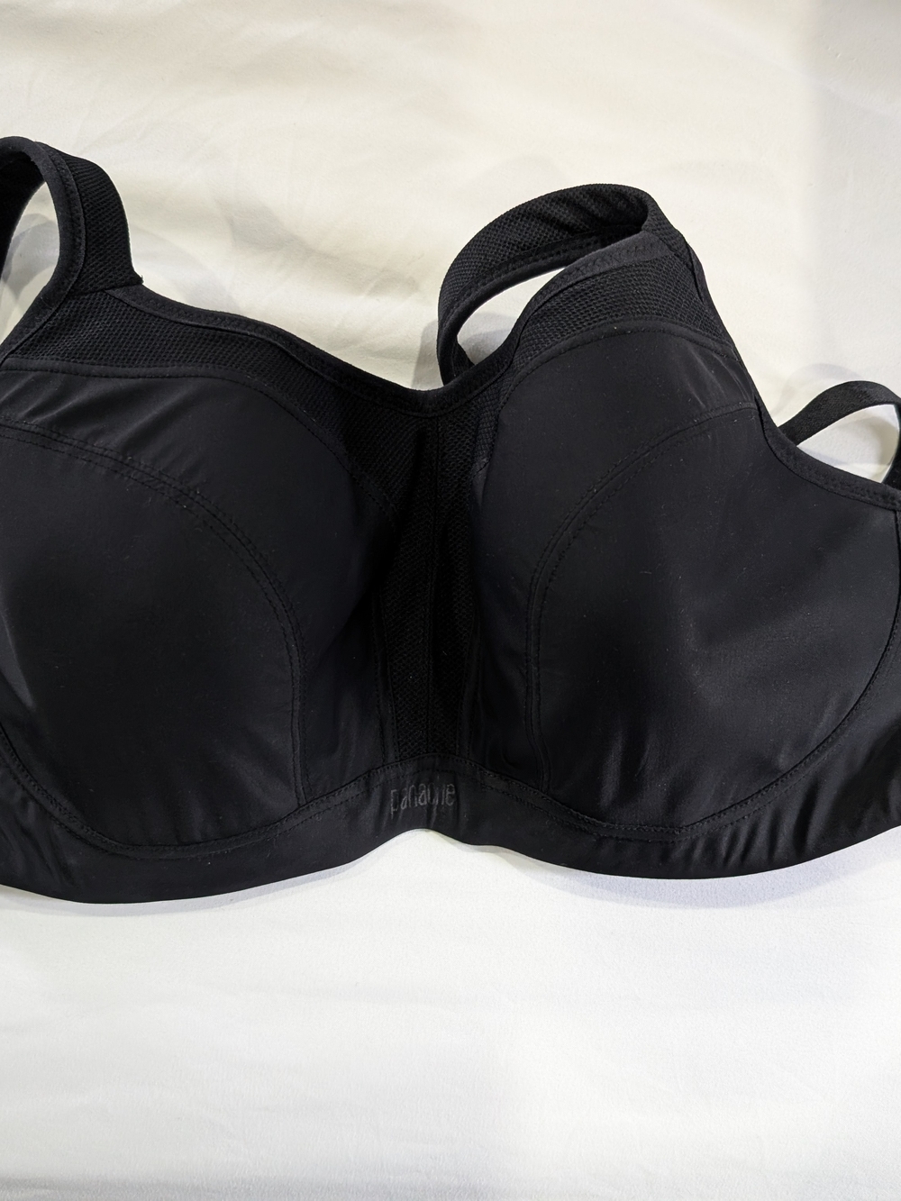 Black Full Coverage Support Bra